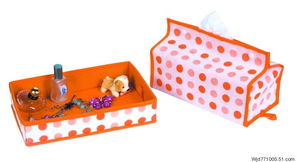 東潤創意家居紙巾雜物盒兩件套 實用與美觀并存的日用雜貨新選擇